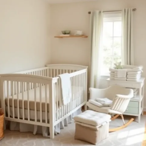 Funkcjonalny pokój dla niemowlaka