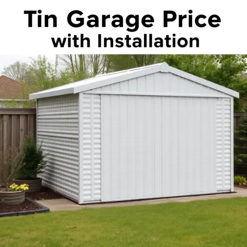 Garaż blaszany cena z montażem