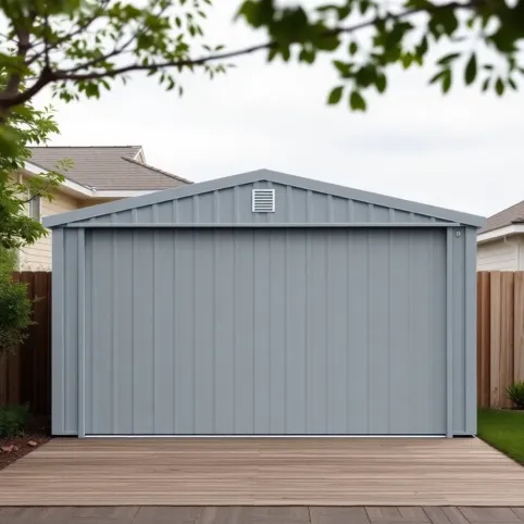 Garaż blaszany cena z montażem 4x6