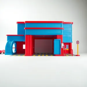 Garaż dla dzieci Wader