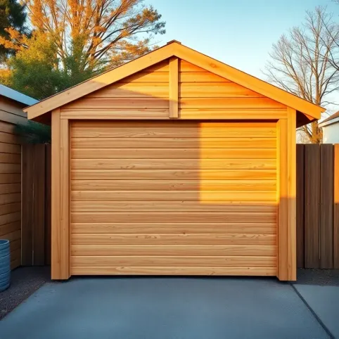 garaż drewniany cena