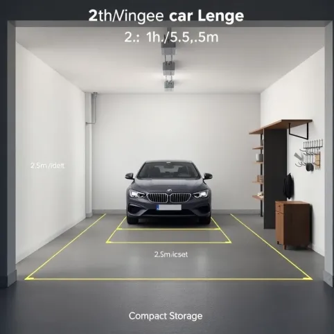 Garaż jednostanowiskowy wymiary minimalne