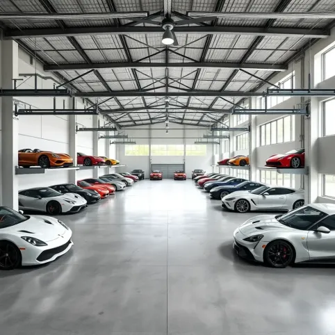 garaż na 10 samochodów