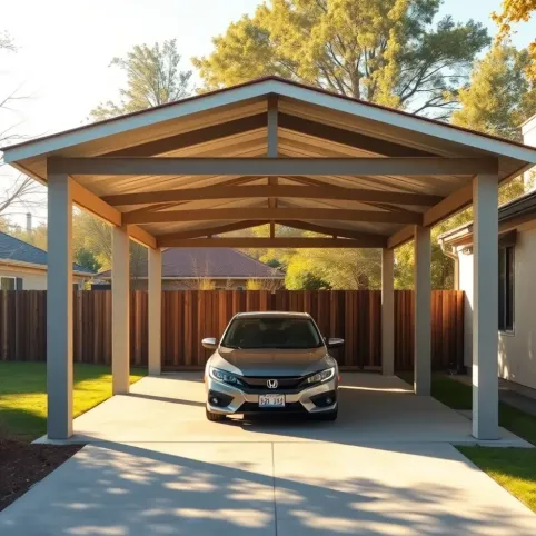 Garaż otwarty definicją