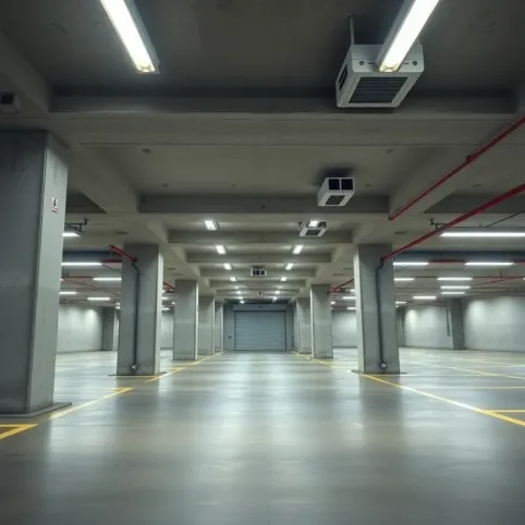 Garaż podziemny w bloku