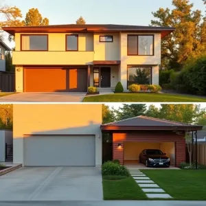 Garaż w bryle budynku czy osobno