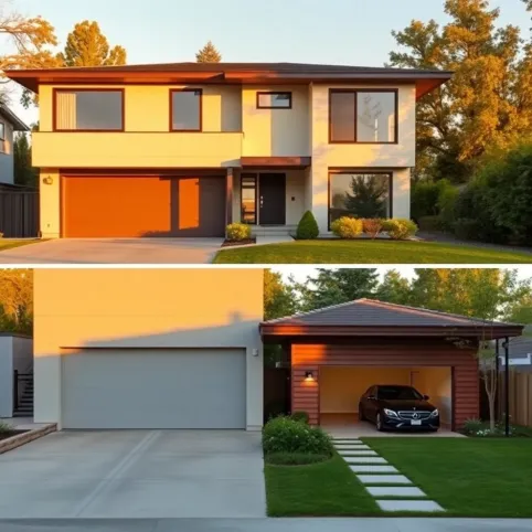 Garaż w bryle budynku czy osobno