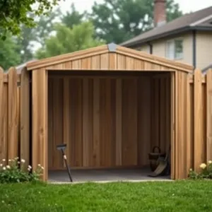 Garaż z płyt ogrodzeniowych cena