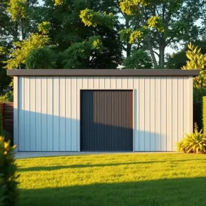 Garaż z płyty warstwowej 35m2