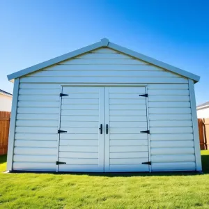 Garaż z płyty warstwowej 4x6