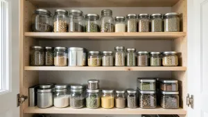 głębokość półek w spiżarni