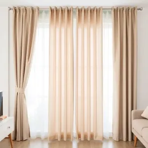 Gotowe firany do salonu wysokość 240 cm