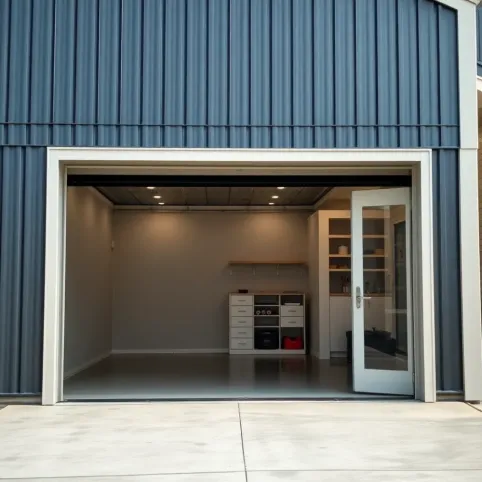 Gotowy garaż z pomieszczeniem gospodarczym