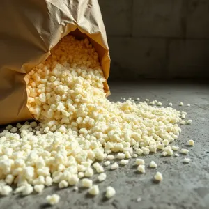 Granulat wełny mineralnej zużycie