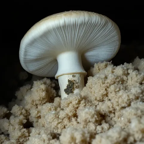 Grzyb w wełnie mineralnej