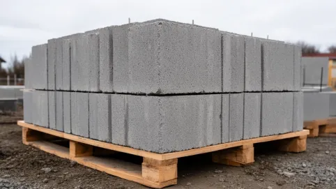 ile na palecie jest bloczków fundamentowych