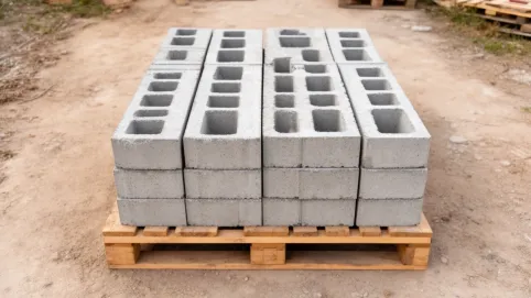 ile sztuk bloczków betonowych na palecie