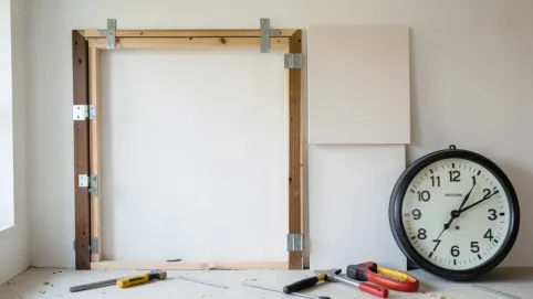 Ile trwa montaż drzwi wewnętrznych