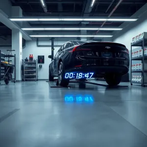 Ile trwa serwis auta w salonie