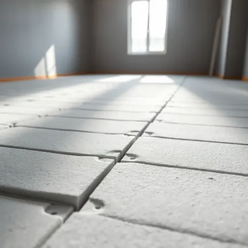 Ile trwa układanie styropianu pod wylewki