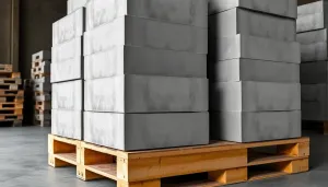 Ile waży paleta bloczków betonowych