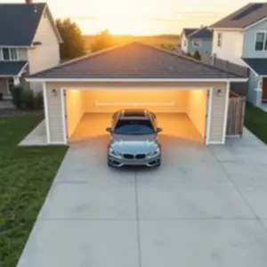 Ile zostawić miejsca przed garażem