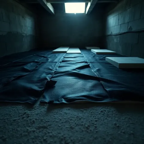 Izolacja podłogi w starej piwnicy