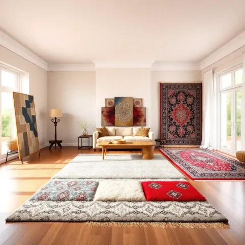 Jak dobrać dywan do salonu
