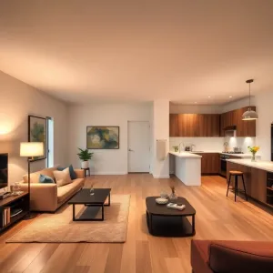 Jak dobrać lampy do salonu z aneksem