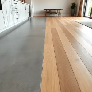 Jak oddzielić kuchnię od salonu podłoga