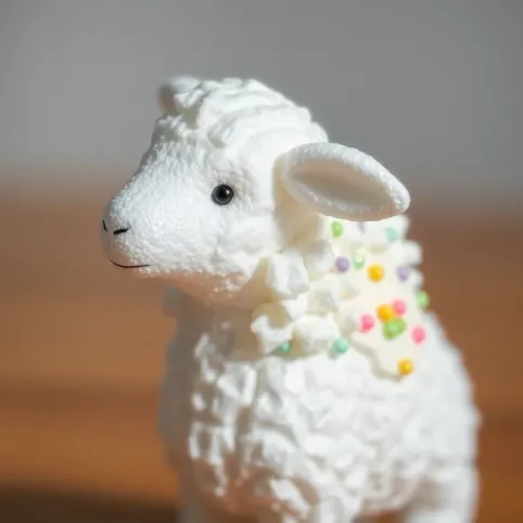 Jak ozdobić baranka ze styropianu