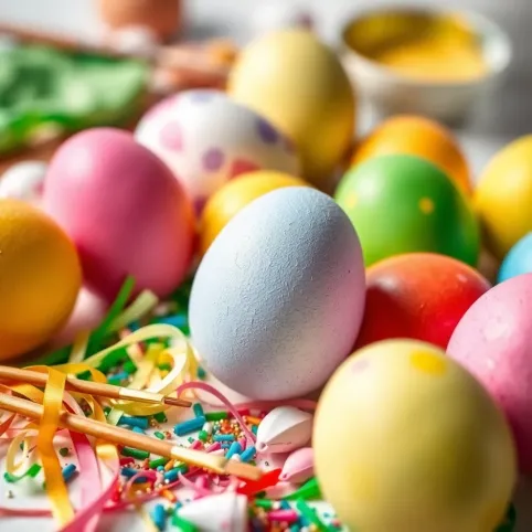 Jak ozdobić jajka styropianowe na Wielkanoc