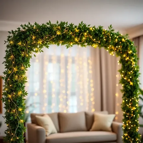 Jak ozdobić łuk w salonie