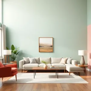 jak pomalować salon  inspiracje