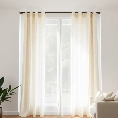 Jak powiesić zasłony w salonie