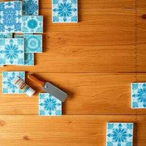 Jak Przykleić Płytki Do Drewnianego Blatu