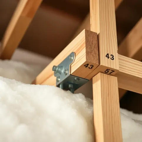 Jak przymocować belkę do styropianu