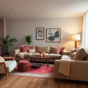 Jak rozjaśnić salon z ciemnymi meblami