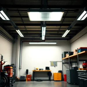 Jak rozmieścić oświetlenie w garażu