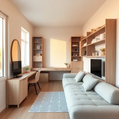 Jak urządzić mały pokój dzienny