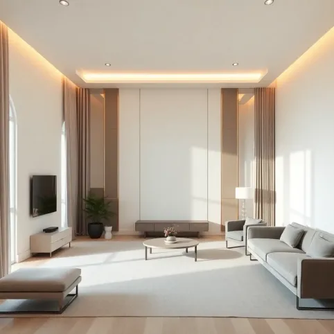 Jak urządzić niski salon