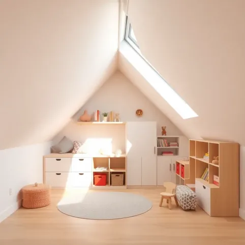 Jak urządzić pokój ze skosami dla dziecka