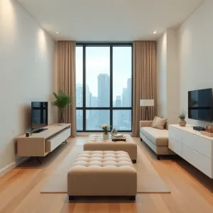 Jak urządzić salon 20m2 w bloku