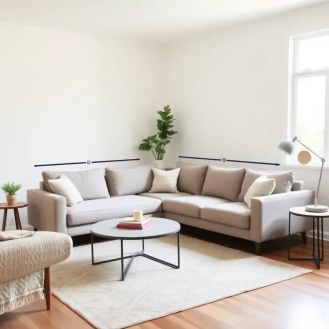 Jak ustawić narożnik w salonie