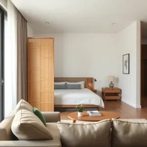 Jak wydzielić miejsce do spania w salonie