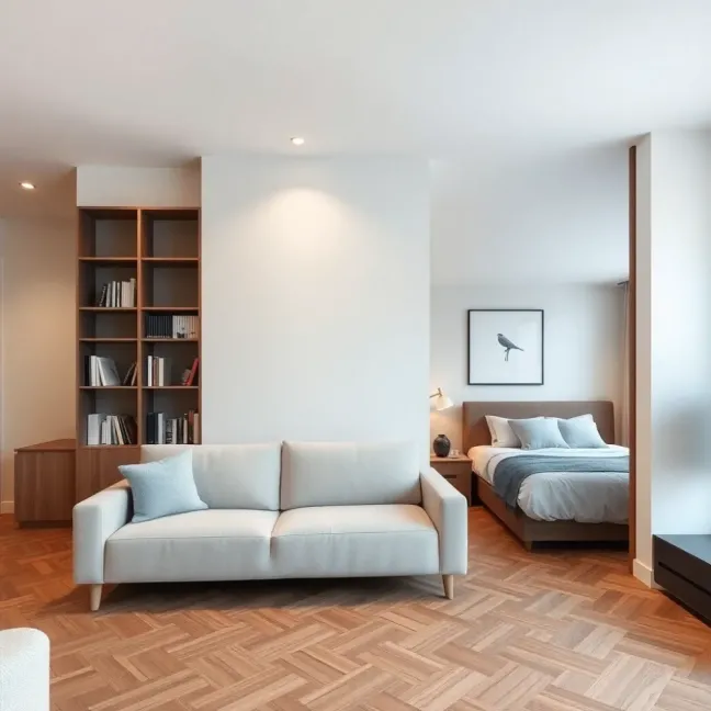 Jak z salonu wydzielić sypialnię