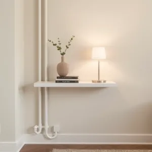 Jak zamaskować rury w salonie