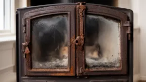 Jak zdjąć drzwiczki w kominku