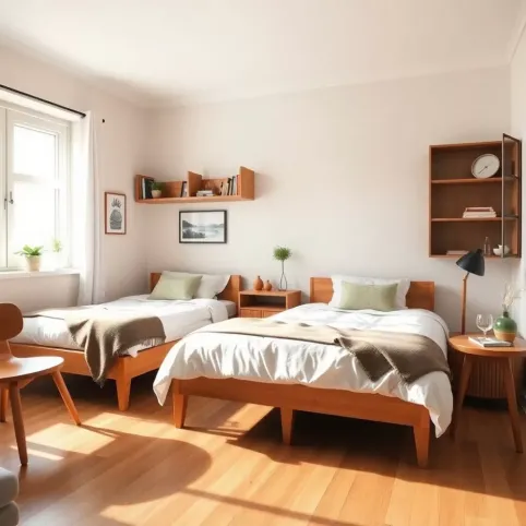 Jak Zmieścić Dwa Łóżka W Małym Pokoju