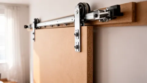 Jak zrobić drzwi przesuwne z płyty meblowej